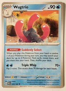 Wugtrio 053/182 NM / M - Paradox Rift Pokemon Card $2 Combined Shipping - Picture 1 of 3