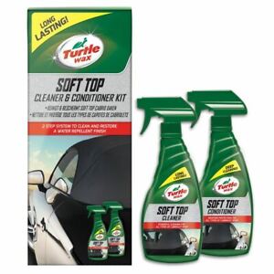 Turtle Wax Car Soft Top Roof Hood Convertible Cleaner & Protector