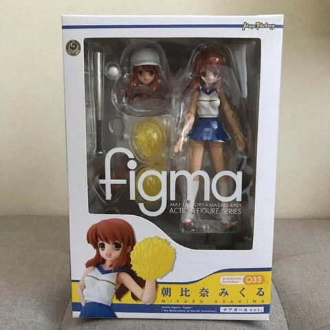 figma The Melancholy of Haruhi Suzumiya Mikuru Asahina Cheerleader Ver. 033 New Cover