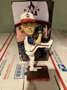 MacKenzie Gore White Home Jersey Bobblehead 2024 Nationals SGA 7/20/24 - Picture 1 of 4
