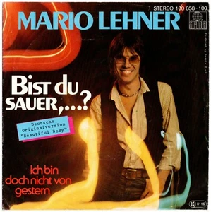 Vinyl-7"-Cover # only Cover # Mario Lehner # Bist du sauer # Ariola # 1979 # vg - Bild 1 von 2