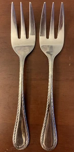 Cambridge 18/8 Stainless Steel Serving Forks Set of Two Replacement - Picture 1 of 4