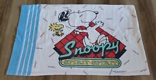 Vintage Snoopy & Woodstock Spirit Pillow Case Standard Size Double Sided