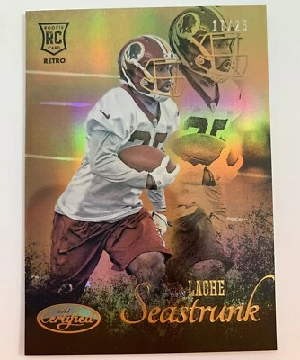 2014 Certified Retro Rookie Gold Mirror /25 Lache Seastrunk #RR22 RC - Image 1 of 2
