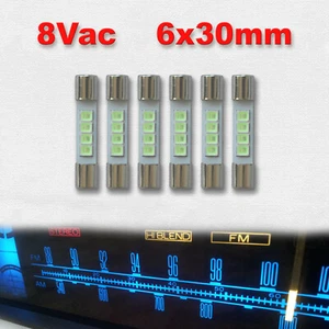 6pcs SKY Blue LED Lamp Vintage Marantz Dial Scale Light Fuse Bulb Replacement - Picture 1 of 6
