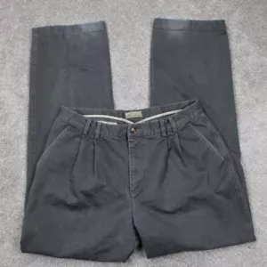 The Territory Ahead Chino Pants Mens 38 Gray Pleated Straight Leg w/ 34" inseam - Picture 1 of 15