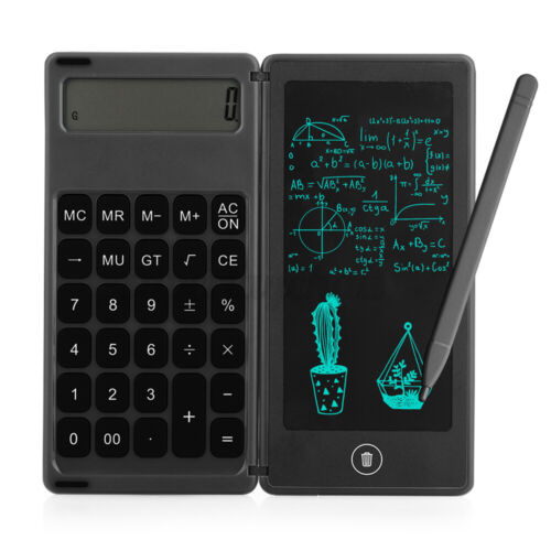 Taschenrechner Gideatech 12 Digits Desktop 6 Inch LCD Stift Schreiben Tab Gift