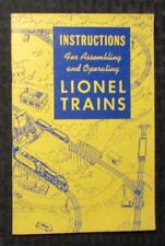1948 LIONEL TRAINS Instructions for Assembling & Operating 40pg Booklet FN+ 6.5