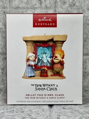 Hallmark 2024 Hello This is Mrs. Claus The Year Without Santa Claus Ornament NIB