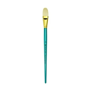 Royal Long Handle Filbert Synthetic White Bristle Menta Brush-1, 2,4,6,8,10or 12 - Picture 1 of 8
