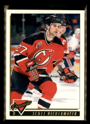 1993-94 Topps Premier Gold #470 Scott Niedermayer Set Break - Image 1 of 2