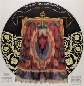 Whiting & Davis Dresden Costume Bag Fashion 1920s Theatre Mag Ad ~8.5x11.5" - Picture 1 of 2