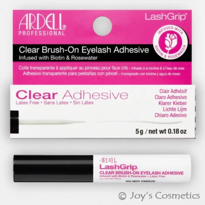 1 Ardell LashGrip Brush-On Eyelash Adhesive Mit Biotin & Rosenwasser " 5g Klar " - Bild 1 von 2