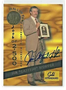 Signature Rookies Gold Standard 1994 - #HOF15 Jim "Cazador de bagres autografiado - Imagen 1 de 2