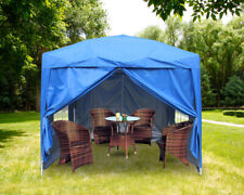 Outdoor Garden Pop Up Gazebo Marquee Party Tent Canopy 4 Side Panels 2x2M