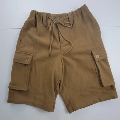 Free People Charli Wool Longline  Academia Inspired Cargo Shorts Women Sz Small  - Image 1 of 4