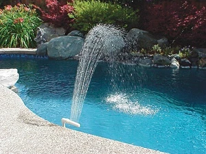 Poolmaster 54507 Spa and Swimming Pool Waterfall Fountain, For Pools with 1.5-In - Picture 1 of 7