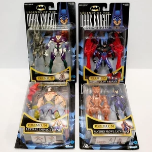 Kenner 1996 Legends of the Dark Knight Batman Actionfiguren 5er Set versiegelt - Bild 1 von 20