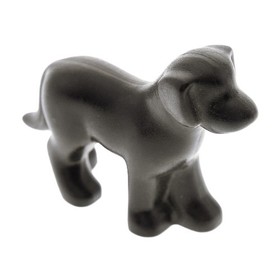 1X Lego Belville Animal Dog Black Standing Farm 5870 5840 5855 6201