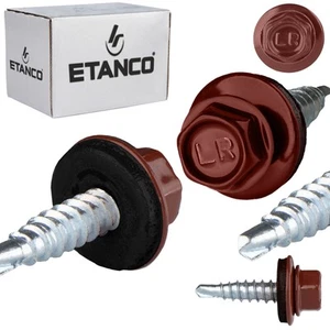 Bauernschrauben GTO2 Z14 4,8x20mm RAL 3009 - Bild 1 von 13