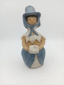 Metlox Poppy Trail Helen Slater Poppet Ceramic Girl Figurine / Flower Holder - Picture 1 of 5