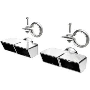 Magnaflow 35221 Polished Stainless Steel Clamp-On Single Exhaust Tip - Picture 1 of 5