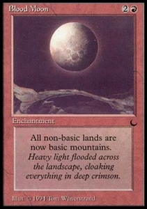 MTG English Blood Moon NM Normal The Dark - Picture 1 of 1