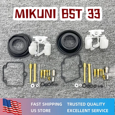 Juego de 2 diafragmas de flotador de carburador Mikuni BST 33 para servicio de carburador BMW F650 Foto 1 de 4