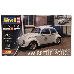Revell 07666 Volkswagen VW Käfer Niederlande & Belgien Polizei Maßstab 1:24 Bausatz - Bild 1 von 1