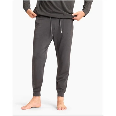 Calça jogger Cozy Earth masculina bambu XXL carvão macia lounge roupa de dormir confortável - Imagem 1 de 4