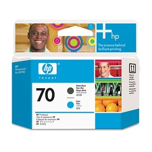 HP 70 - Cyan, Matte Black - printhead Neo Opaco/Ciano - Photo 1/1