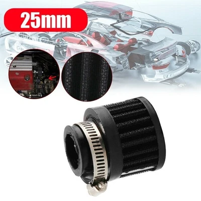25mm / 1 Car Air Intake Filter Turbo Vent Crankcase Motorcycle Breather Valve - Image 1 of 4