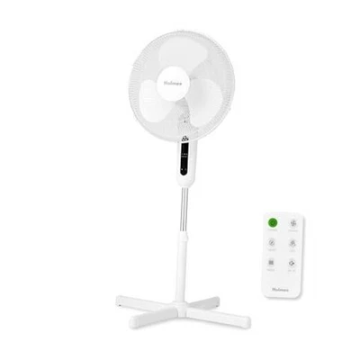  Ventilador de pie digital de 16", oscilación de 80°, 3 velocidades, 3 modos, temporizador de 7,5 horas,  Foto 1 de 4