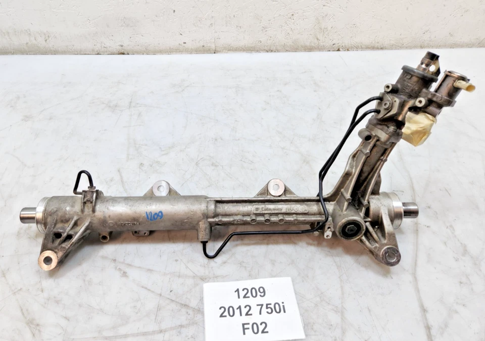 ✅10-12 OEM BMW F01 F02 740 750 Alpina B7 tracción trasera dirección asistida cremallera y piñón Foto 1 de 4
