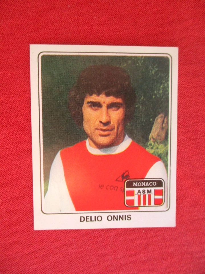 Delio ONNIS   AS MONACO   image sticker  N° 141  FOOTBALL 78 PANINI  1978 FOOT - Photo 1/1