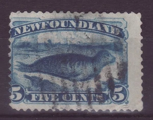 brit. Kolonien Newfoundland 5 Cents gestempelt e097 - Picture 1 of 1