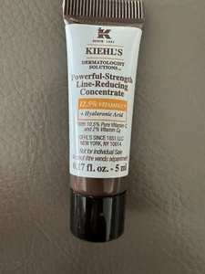 Kiehl's Powerful Strength Line Reducing Concentrate MINI .17oz, 5ml New w/o Box - Picture 1 of 2