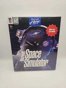 Vintage 1996 Microsoft Home Space Simulator Big Box Video Game CD-ROM - Picture 1 of 3