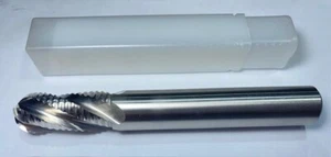 NADAV™ 20 mm HSS E 4 flauto raggio naso 10 mm estremità sgrossatura - Foto 1 di 4