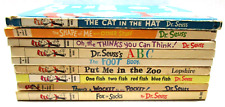 Dr. Seuss Bright & Early Beginner Books Lot Of 9 - Hard Cover Book BCE Edition