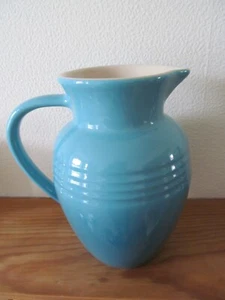Le Creuset Caribbean Blue Large 2.2 Litre Pitcher/Jug - Picture 1 of 4