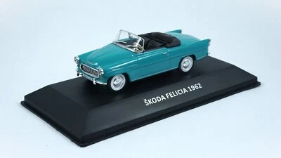 1:43 Skoda Felicia 1962 turquoise De Agostini (not Abrex, IXO) Foto 1 de 3