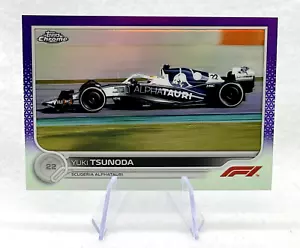 Yuki Tsunoda 2022 Topps Chrome Purple #122 Scuderia Alphatauri - Bild 1 von 2