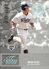 2005 Leaf Century Post Marks Silver #199 Brian Giles /100  