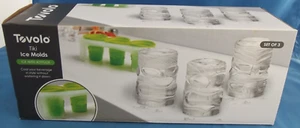 "TIKI ICE MOLDS" Williams Sonoma TOVOLO (Set of 3) PLUS Stand & Instructions NIB - Picture 1 of 5