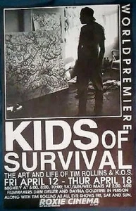 KIDS OF SURVIVAL - the art & life of Tim Rollins and KOS '96 Roxie Cinema poster - Imagen 1 de 2