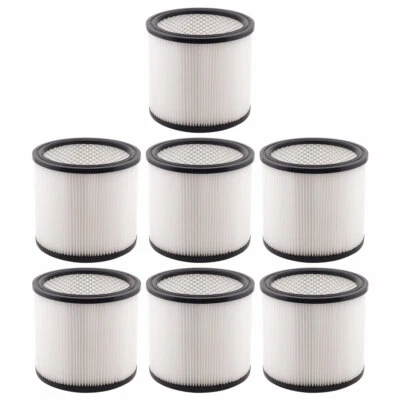 7 Pack Filter Cartridges 90304 90350 90333 Type U for Shop Vac Wet/Dry Vacs - Image 1 of 4