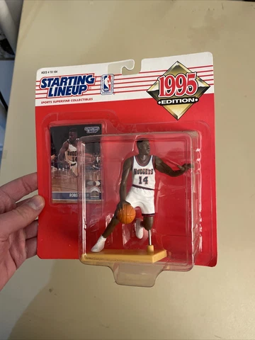 1995 Starting Lineup Robert Pack Denver Nuggets Kenner Sports Figure Cover