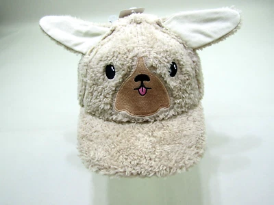 Sombrero juvenil Skechers peludo perro cachorro orejas flojas sherpa poliéster cierre a presión nuevo con etiquetas Foto 1 de 4