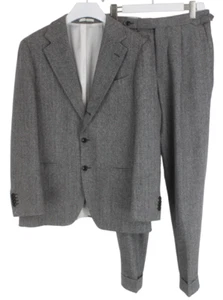SUITSUPPLY Havana Tulip Slim / Vigo ZC Suit Men's UK 40 / uk 36S 3 Roll 2 - Picture 1 of 17
